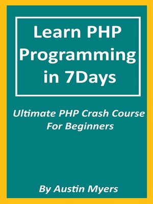cover image of Learn PHP Programming in 7Days